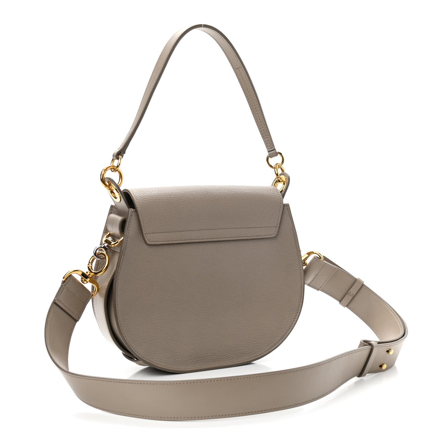 Calfskin Large Tess Bag Motty Grey