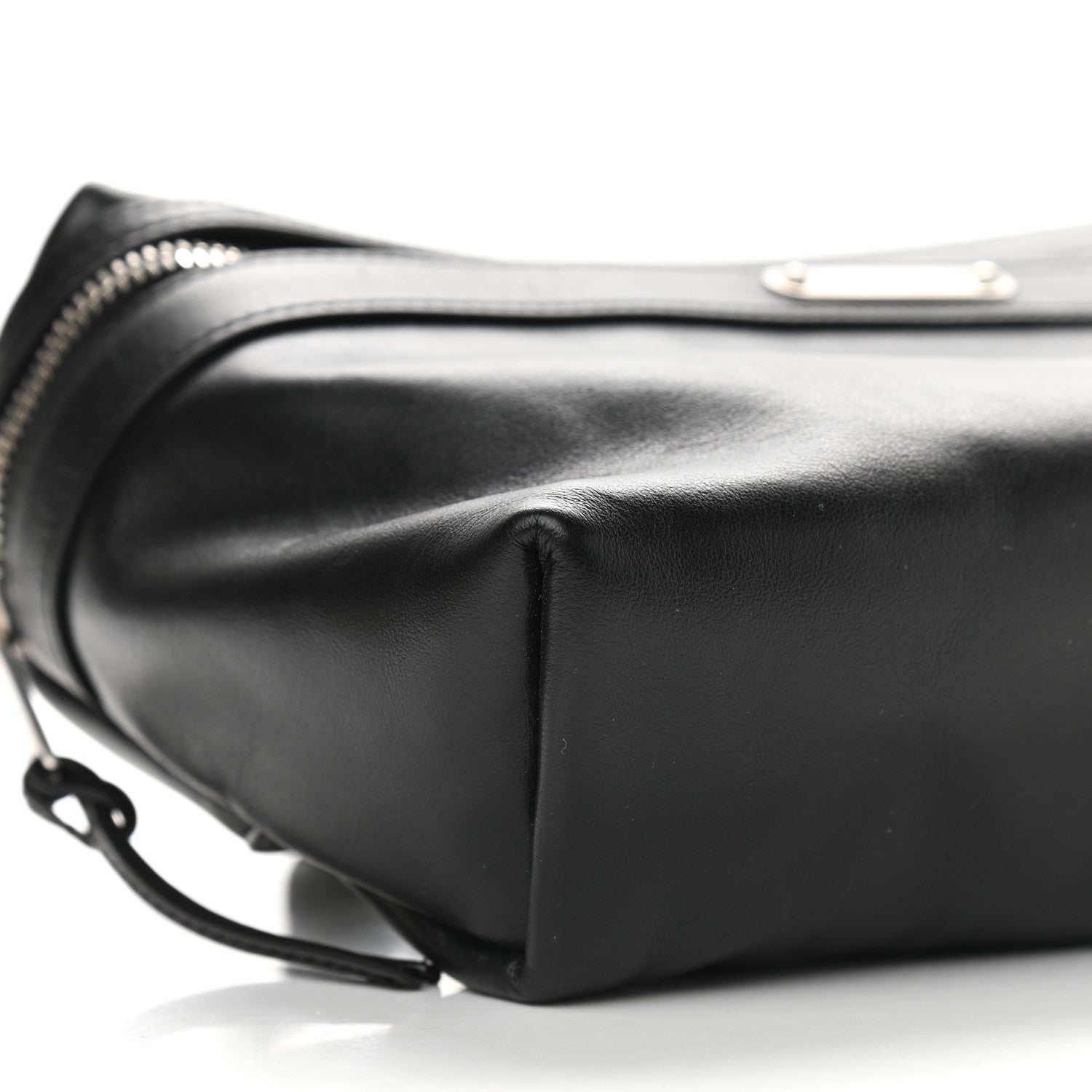 Saint Laurent Calfskin City Belt Bag Black 8 of 9