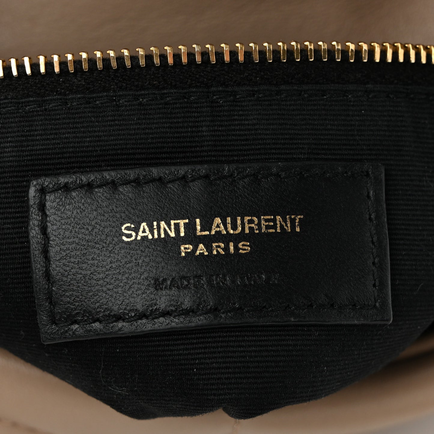 Lambskin Quilted Toy Loulou Puffer Monogram Chain Satchel Nude Powder