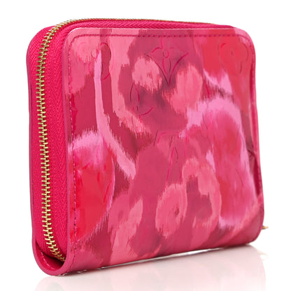 Louis Vuitton Vernis Ikat Zippy Coin Purse Rose Indien 3 of 9
