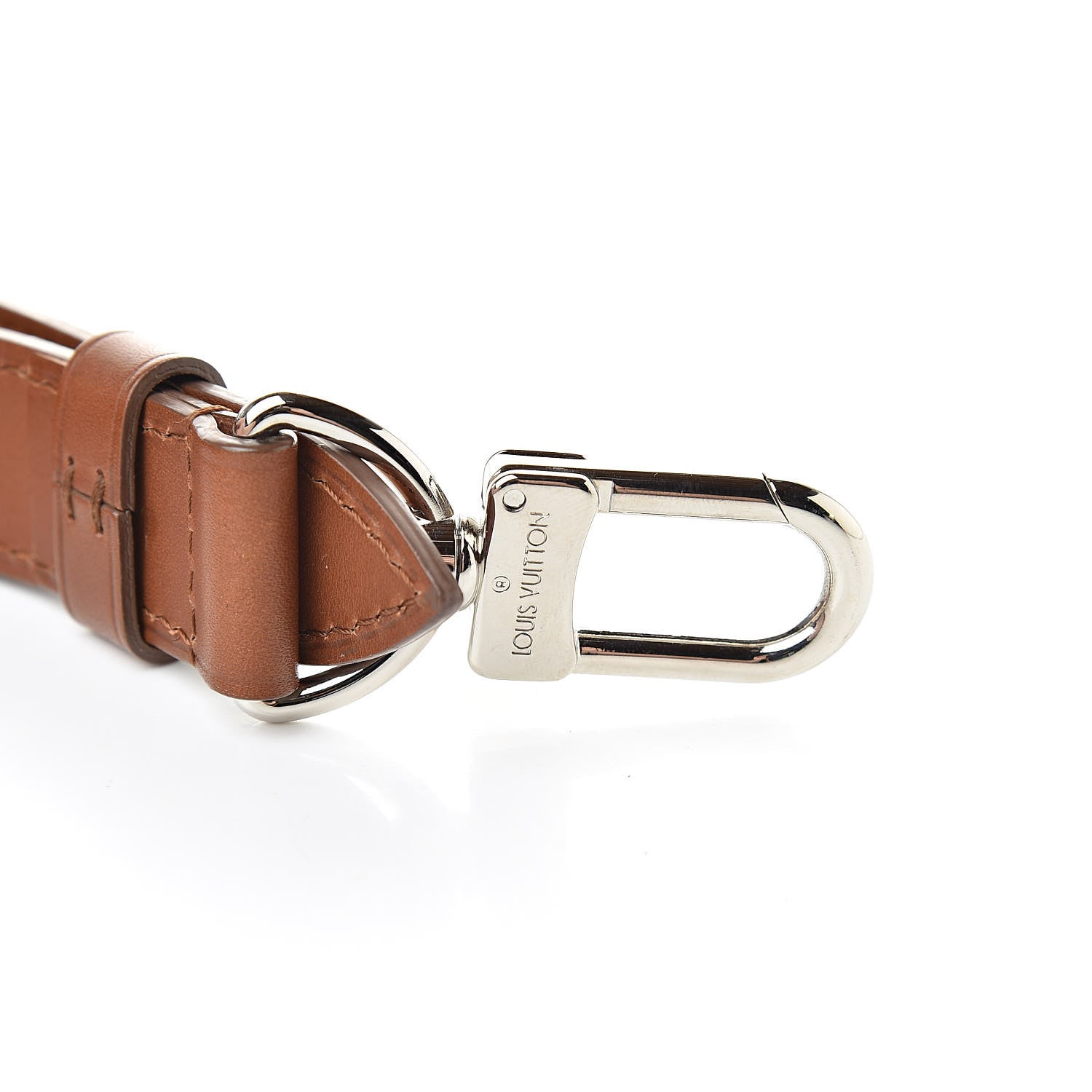 Louis Vuitton Calfskin Adjustable Keepall Bandouliere Shoulder Strap Havane 3 of 6