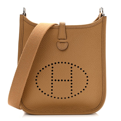 Hermes Taurillon Clemence Evelyne TPM Biscuit 1 of 10