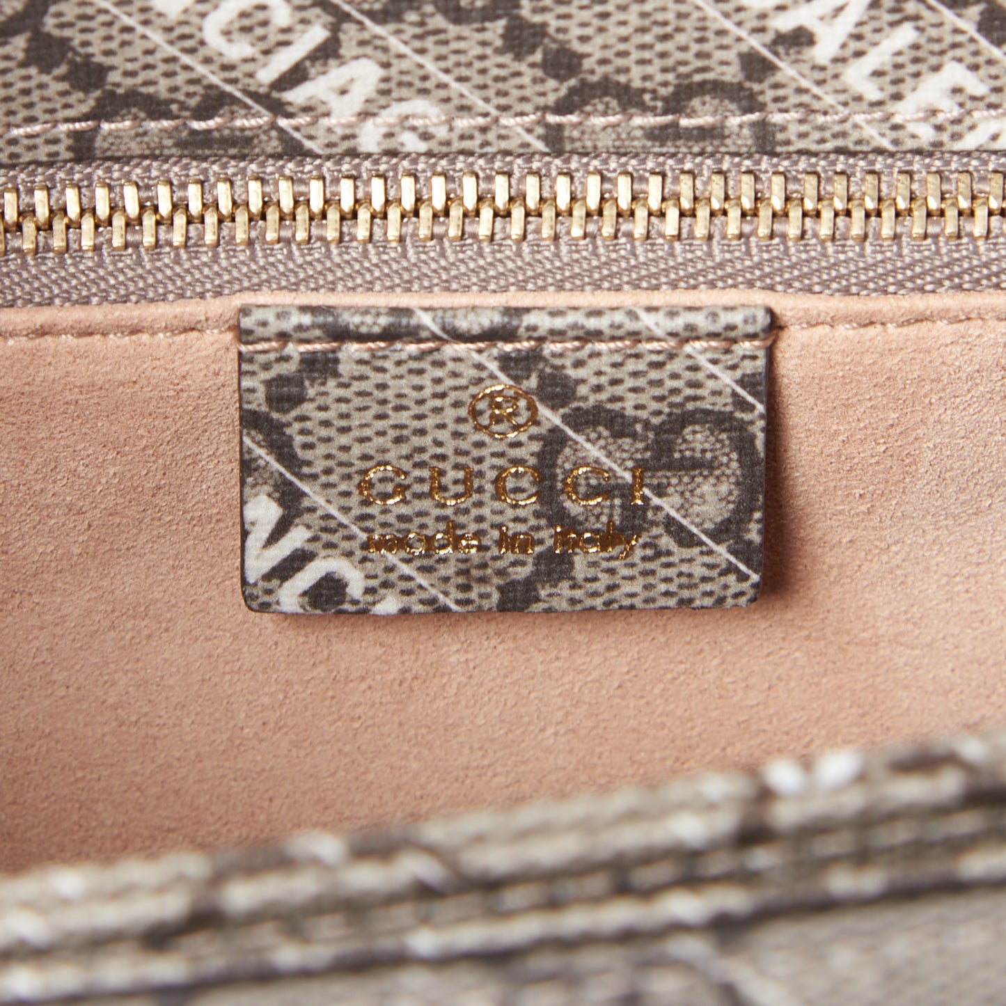 X BALENCIAGA GG Supreme Monogram Logo Print Horsebit 1955 Shoulder Bag Beige Ebony
