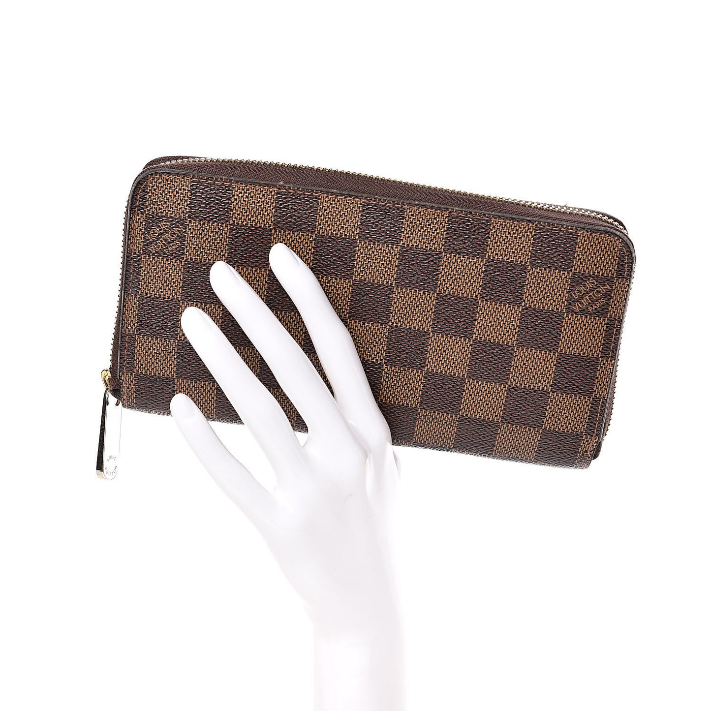 Damier Ebene Zippy Wallet