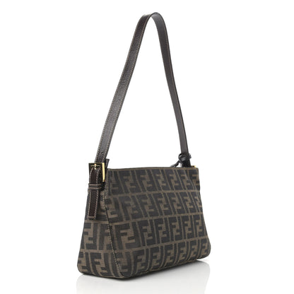 Fendi Zucca Shoulder Bag Tobacco 2 of 8
