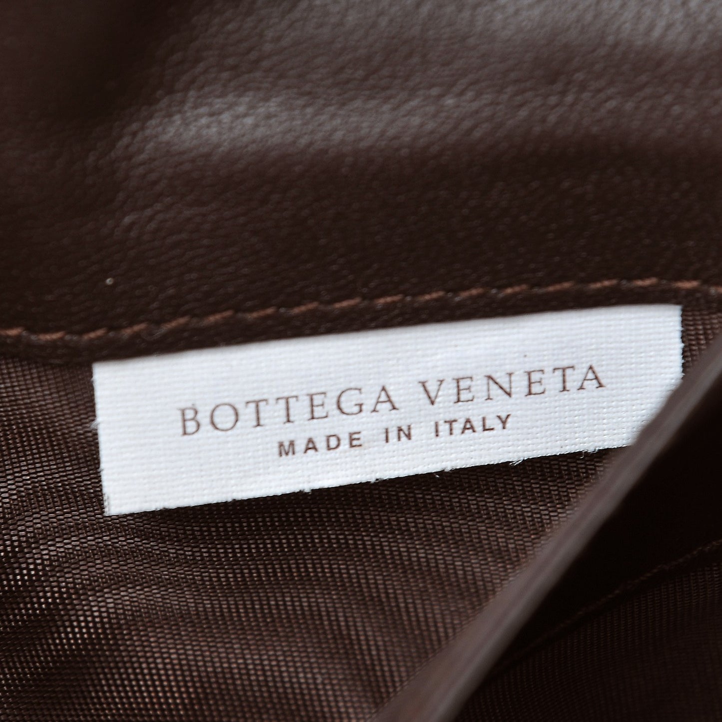 Nappa Intrecciato Continental Wallet Ebano
