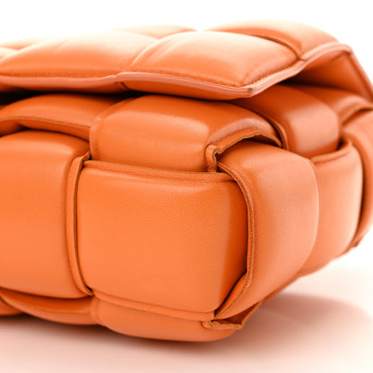 Bottega Veneta Nappa Maxi Intreccio Padded Cassette Crossbody Bag Orange 11 of 12