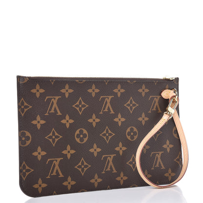 Louis Vuitton Monogram Neverfull MM GM Pochette 3 of 7
