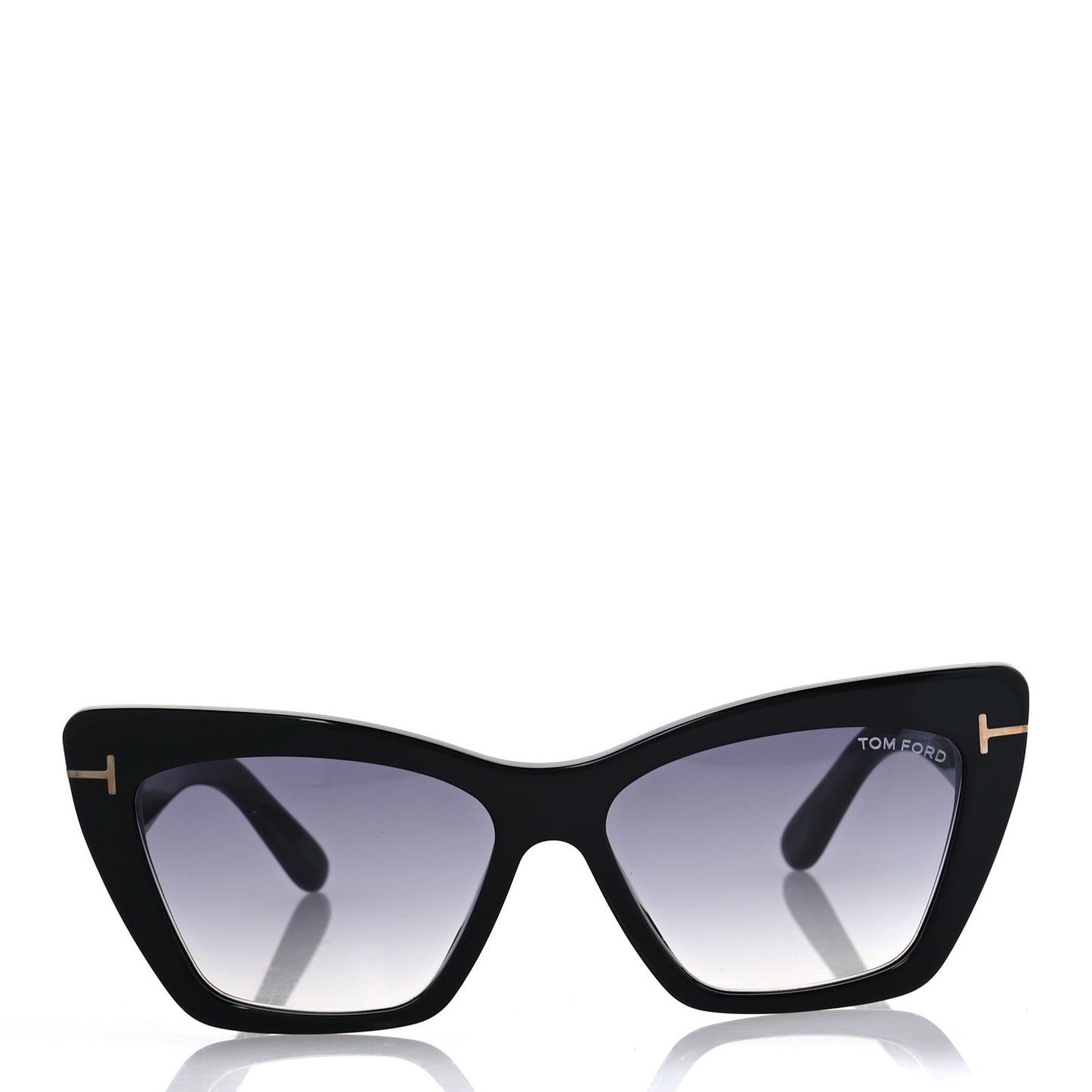 Acetate Wyatt Sunglasses TF871 Black