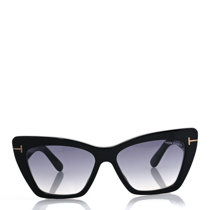Tom Ford Acetate Wyatt Sunglasses TF871 Black 2 of 8