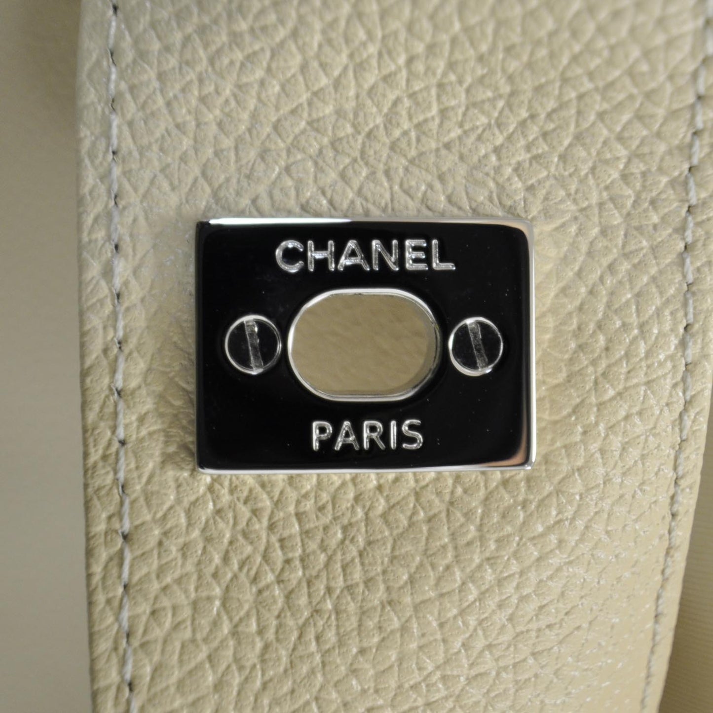 Caviar Cerf Shopper Tote Beige