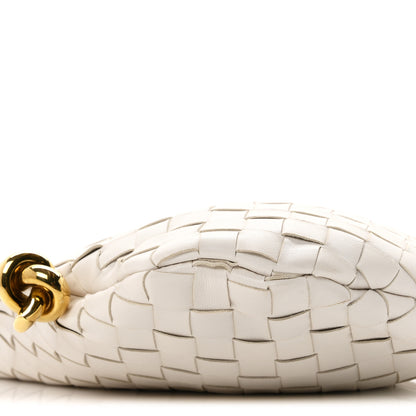 Bottega Veneta Nappa Intrecciato Small Solstice Hobo White 10 of 11