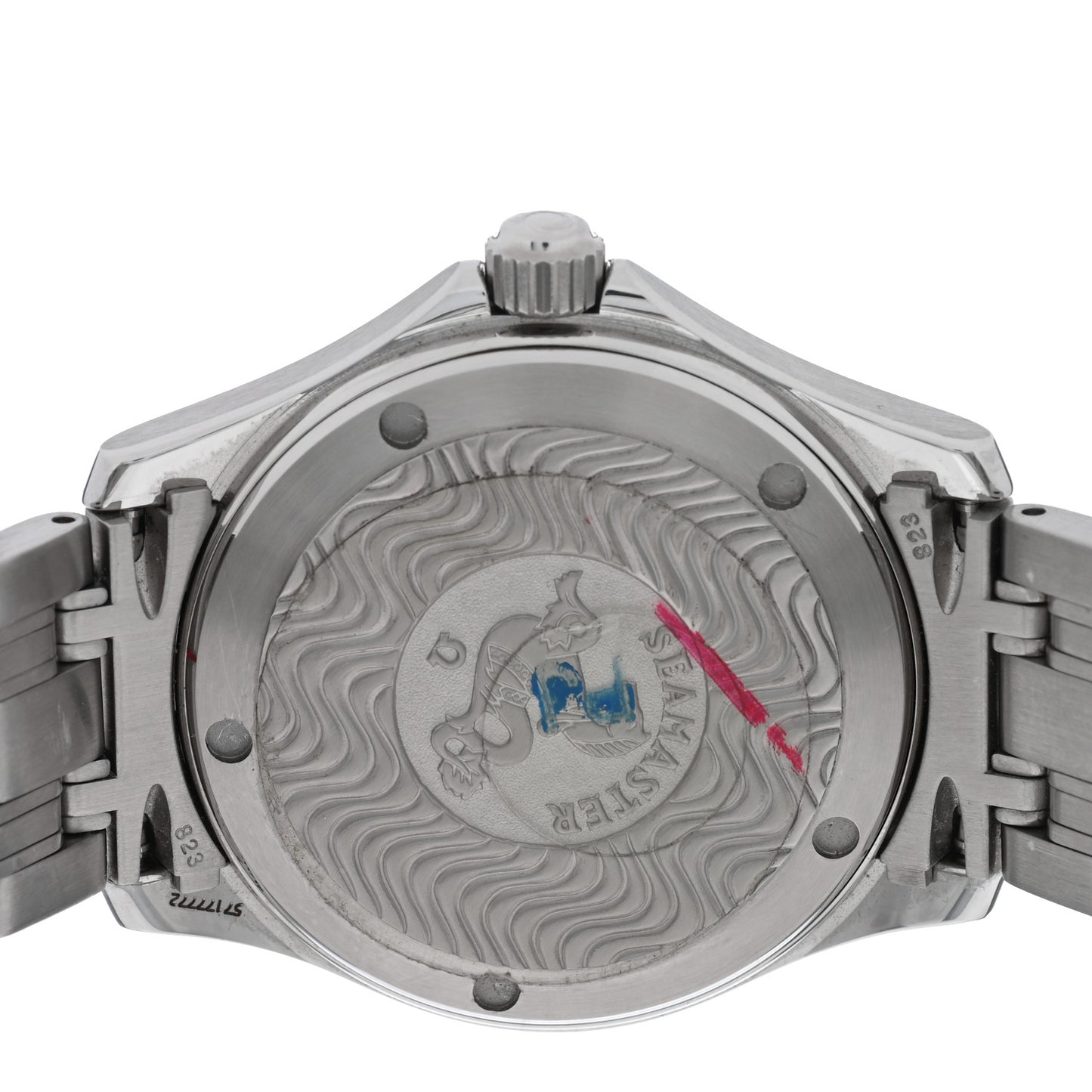 Stainless Steel 36mm Seamaster 120M Quartz Watch Blue 2511.81