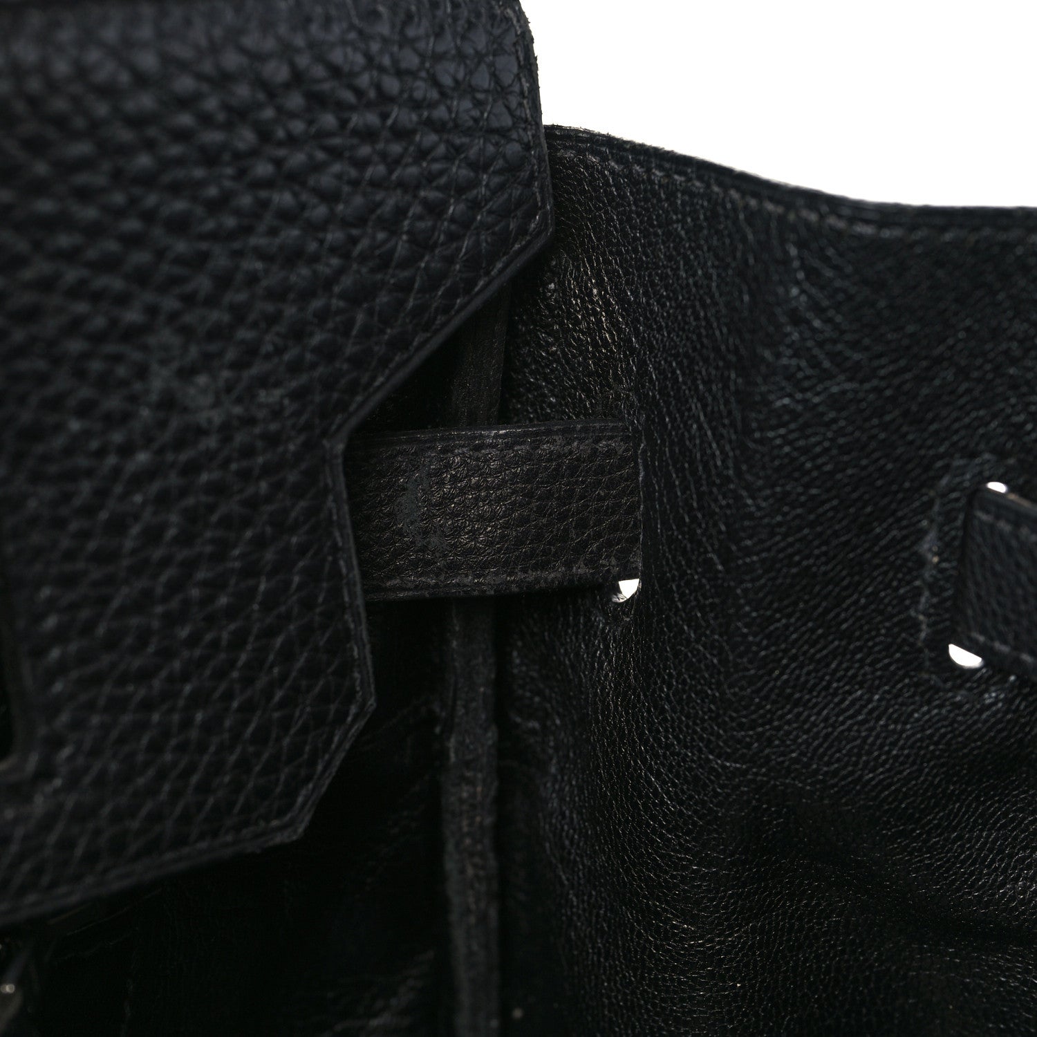 Hermes Taurillon Clemence Birkin 35 Black 13 of 22