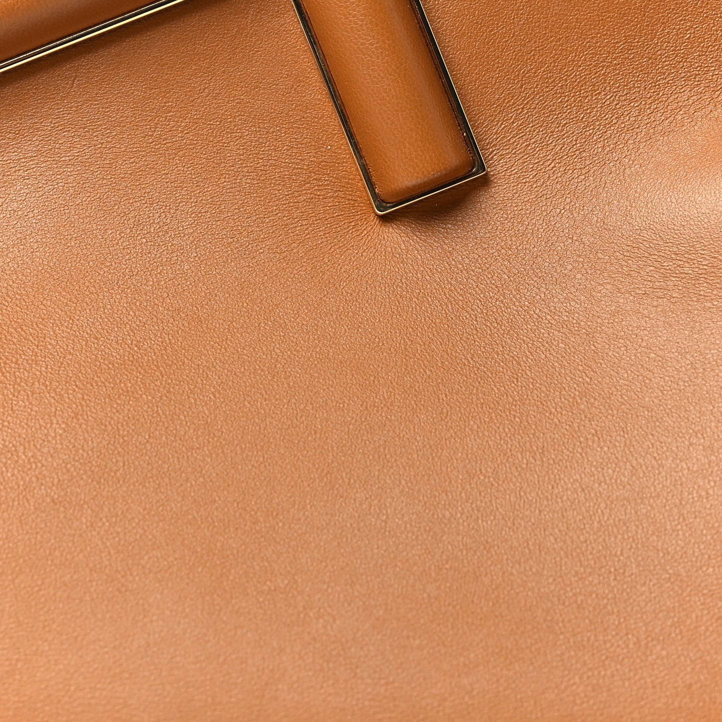Shiny Nappa Small Fendi First Caramello