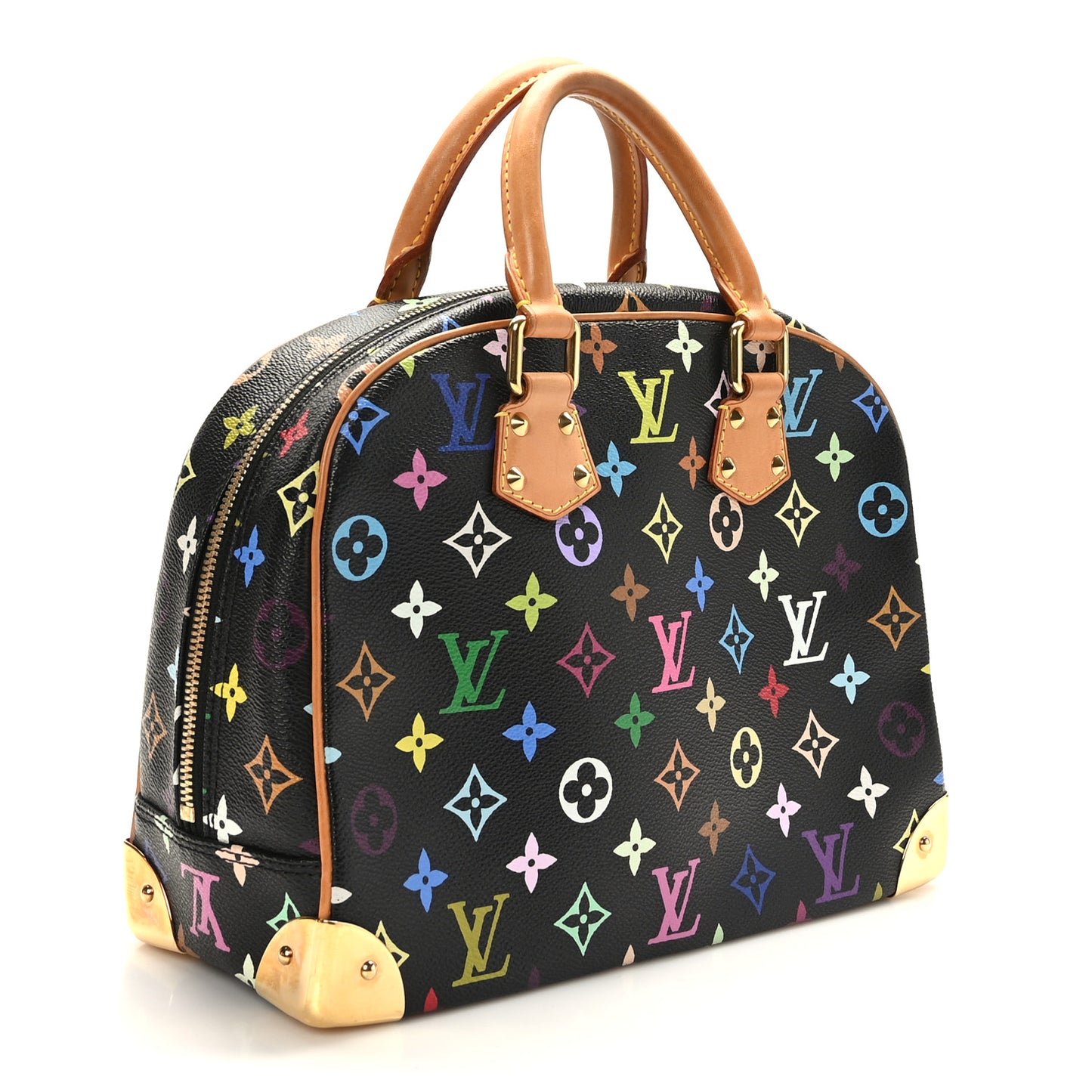 Monogram Multicolor Trouville Black