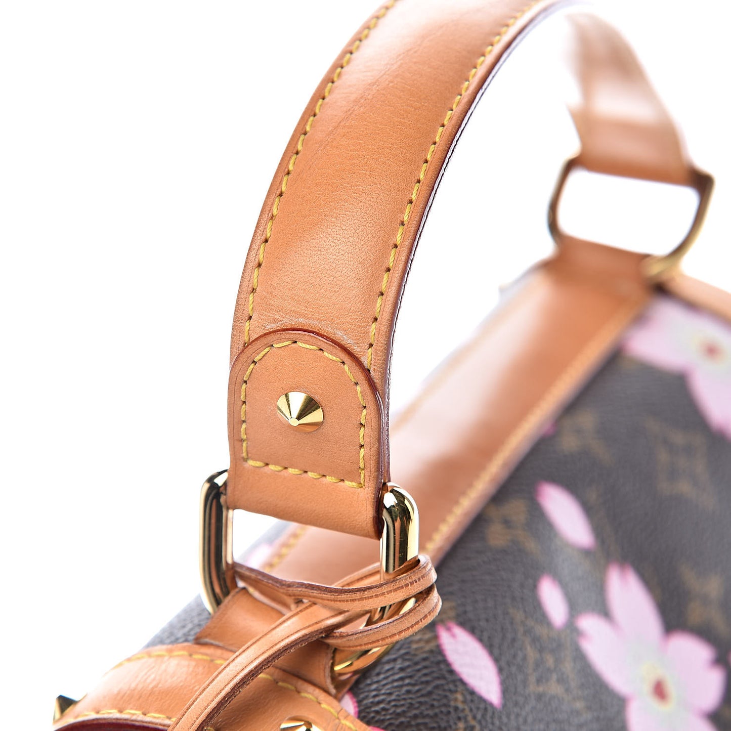 Monogram Cherry Blossom Sac Retro Bag Brown