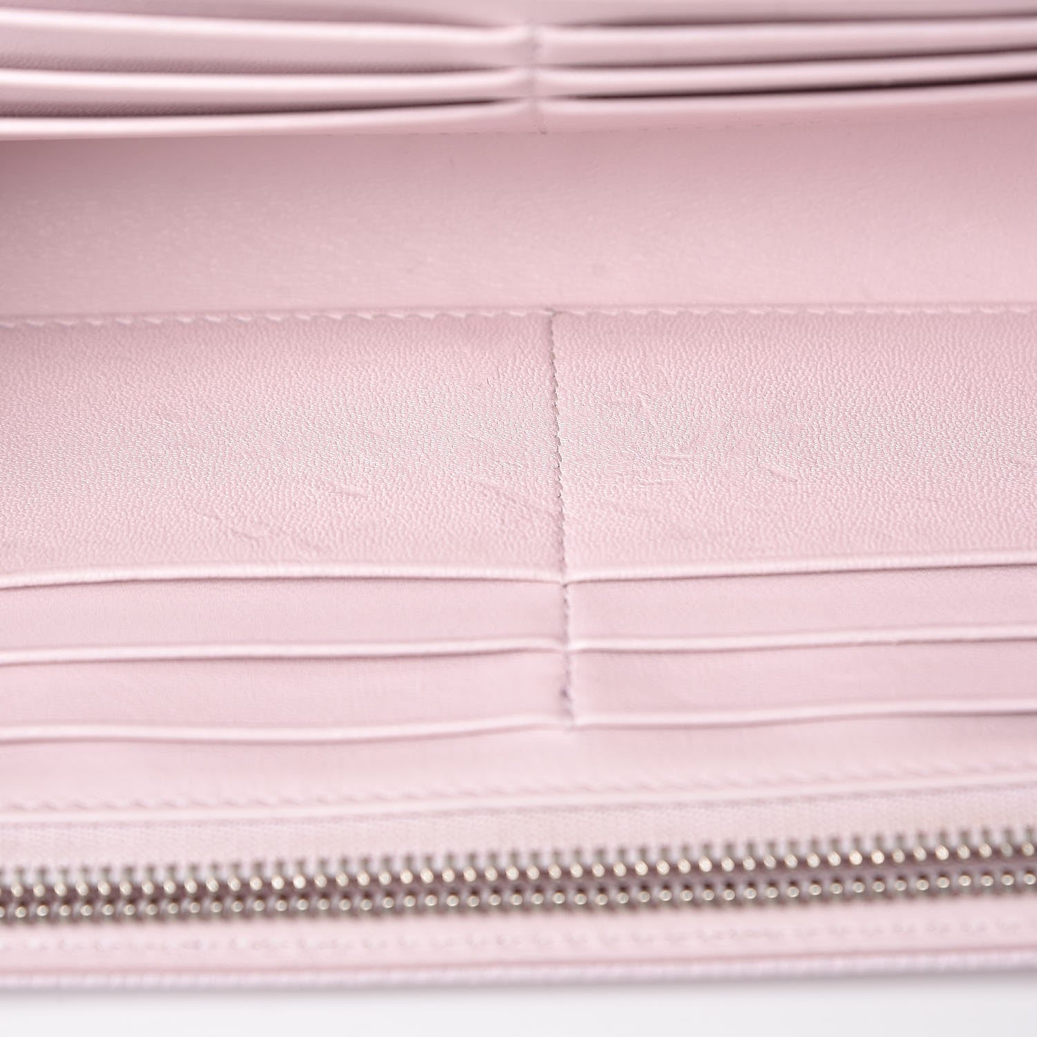 Christian Dior Grained Calfskin Diorama Croisiere Chain Wallet Pink 8 of 16