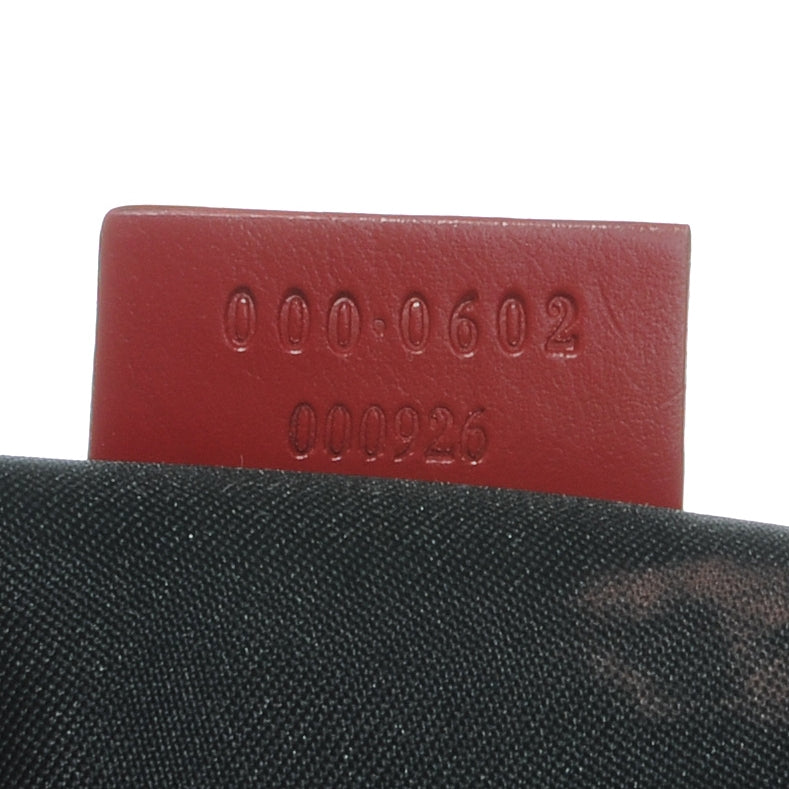 Monogram Small Hobo Red
