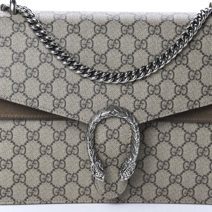Gucci GG Supreme Monogram Medium Dionysus Shoulder Bag Taupe 13 of 13