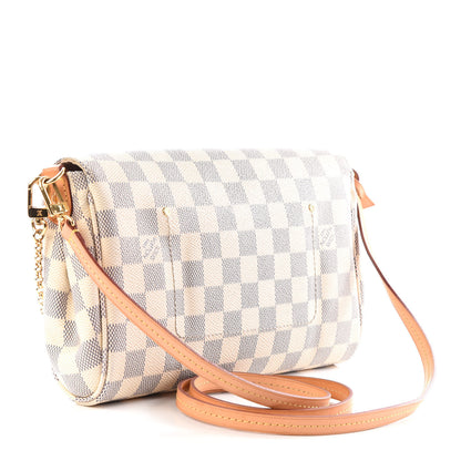 Louis Vuitton Damier Azur Favorite MM 2 of 10