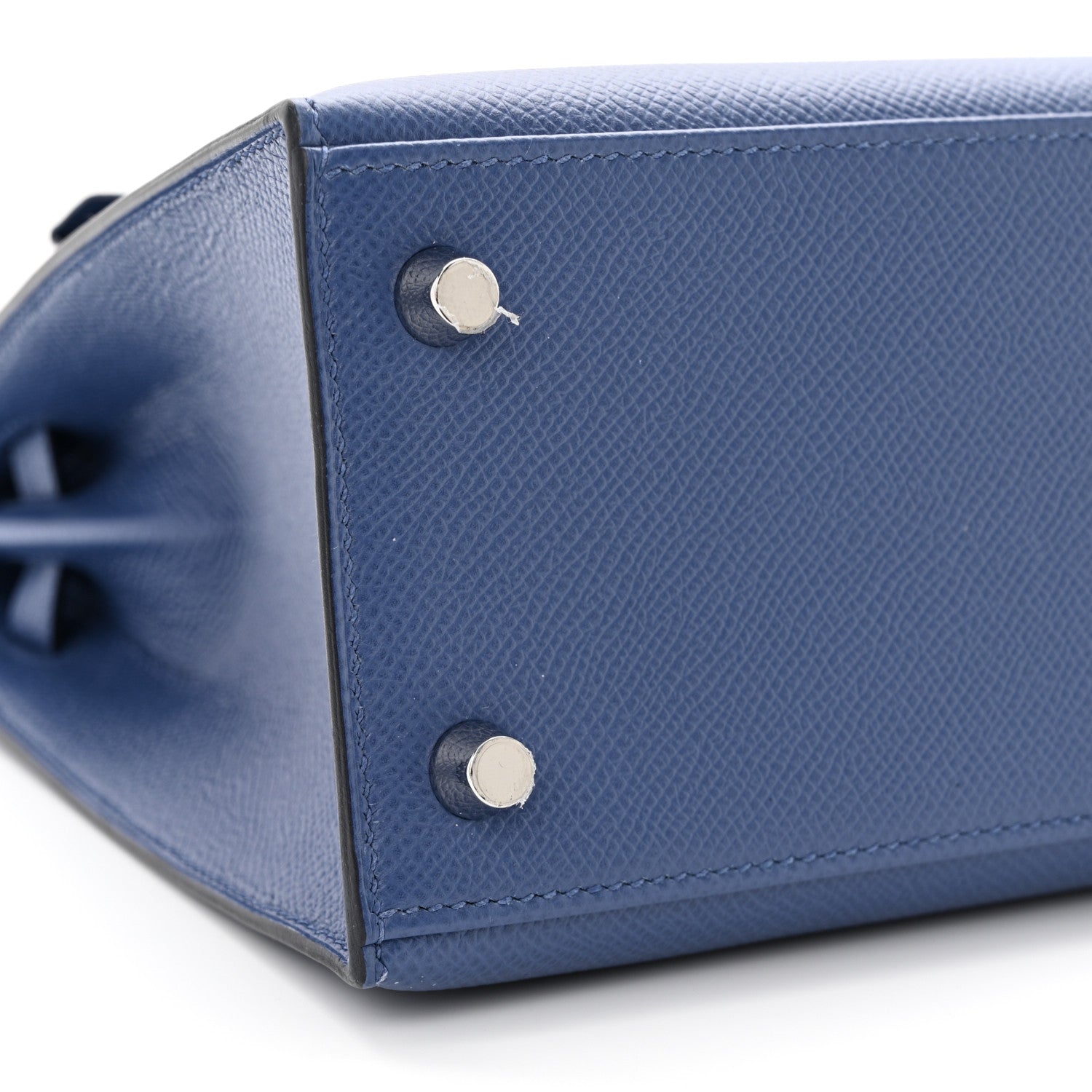 Hermes Epsom Kelly Sellier 25 Bleu Brighton 9 of 11