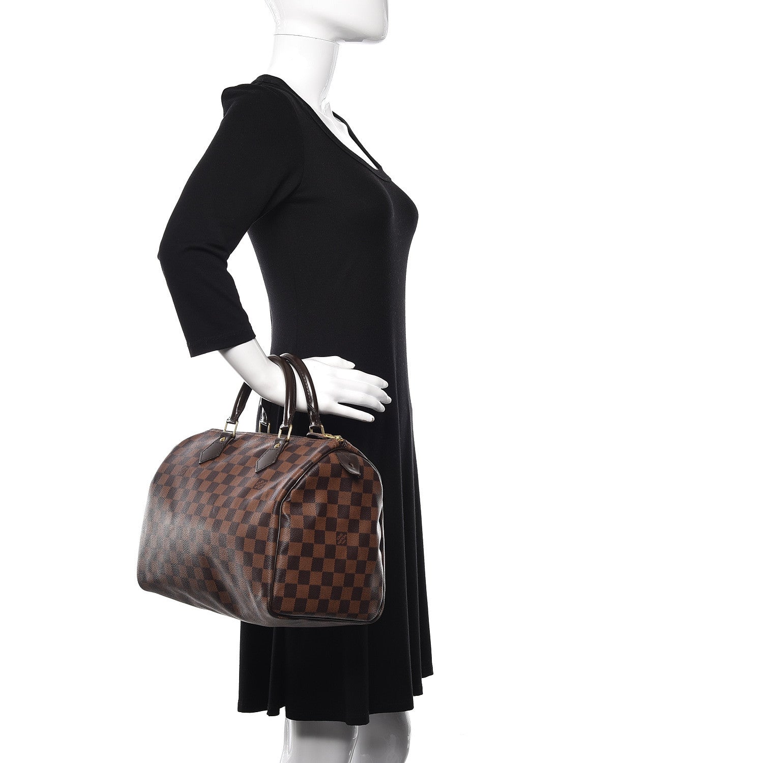Louis Vuitton Damier Ebene Speedy 30 2 of 20