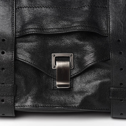 Proenza Schouler Lambskin PS1 Medium Satchel Black 10 of 12