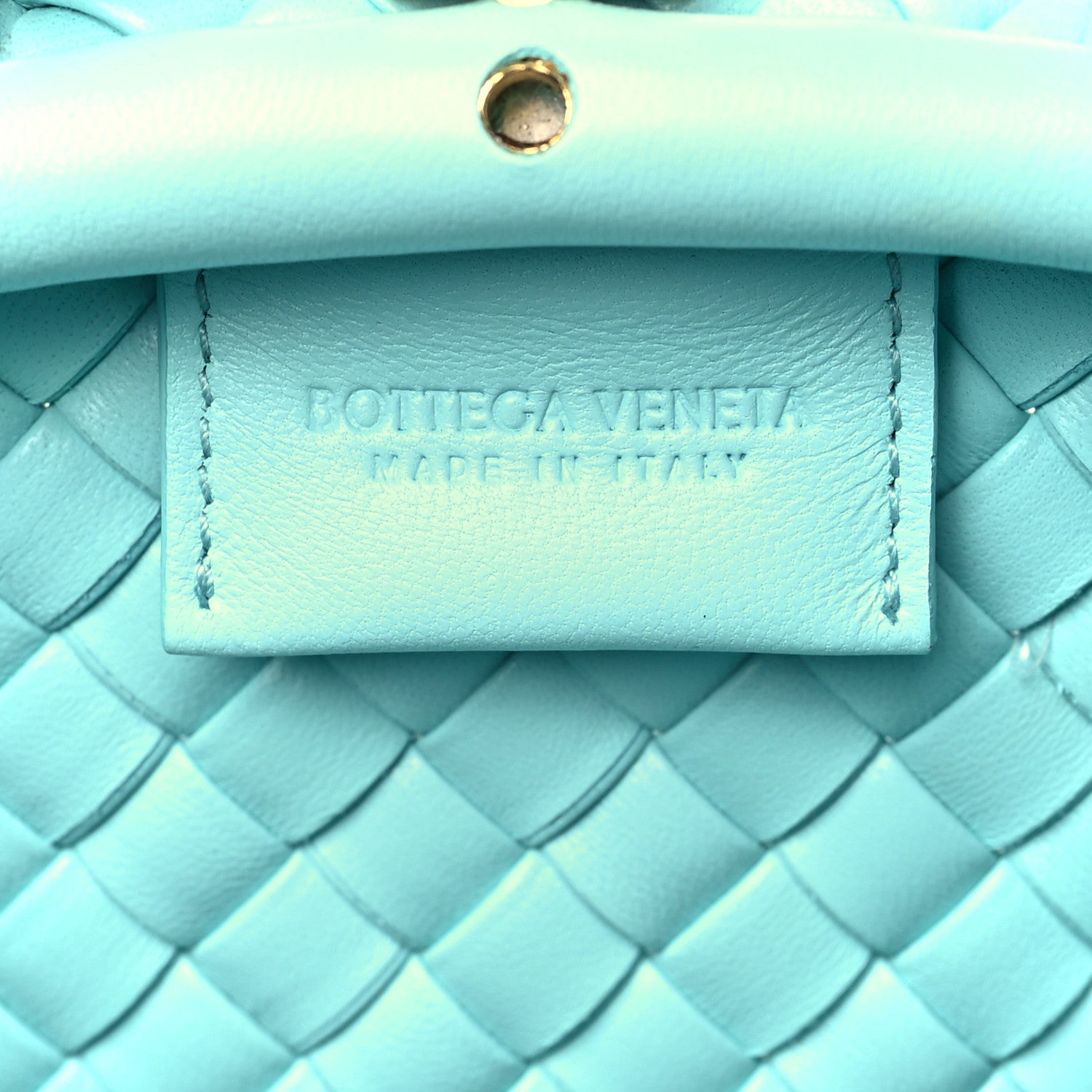 Bottega Veneta Nappa Intreccio Mini Padded Handle Bag Celadon 6 of 9