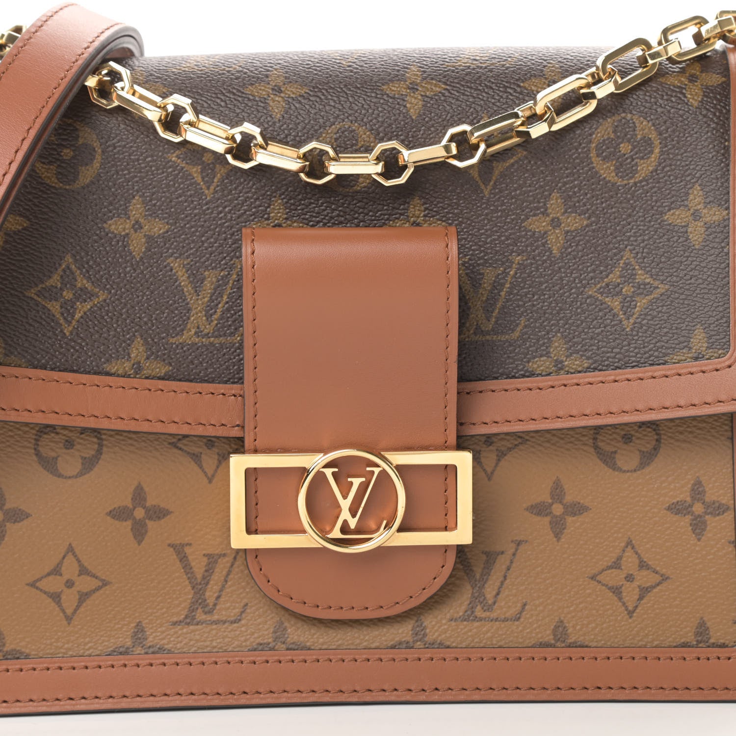 Louis Vuitton Reverse Monogram Dauphine MM 8 of 11