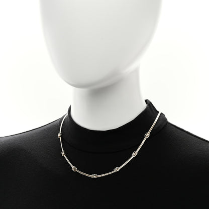 Chanel Metal CC Short Chain Necklace Gold 2 of 5
