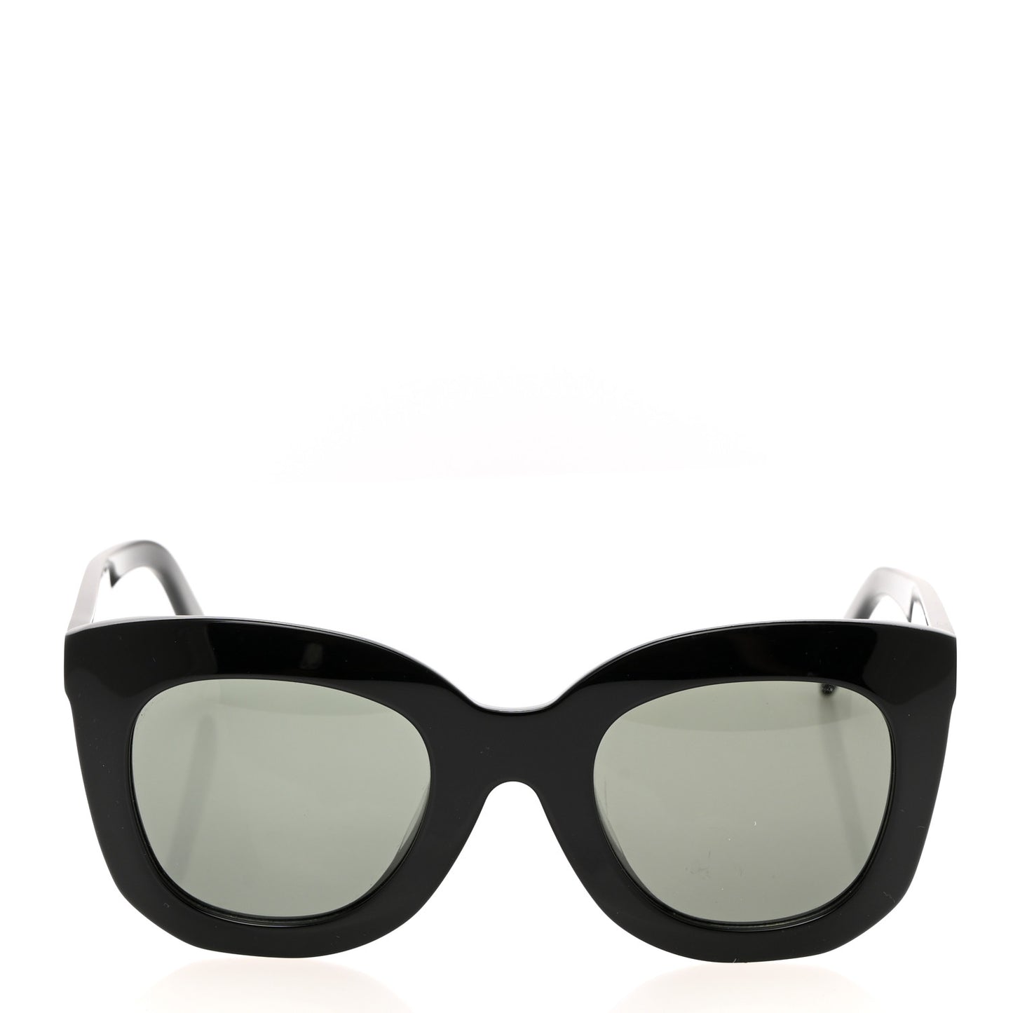 Oversized Round Sunglasses CL4005FN Black