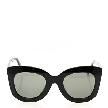 Celine Oversized Round Sunglasses CL4005FN Black 2 of 9