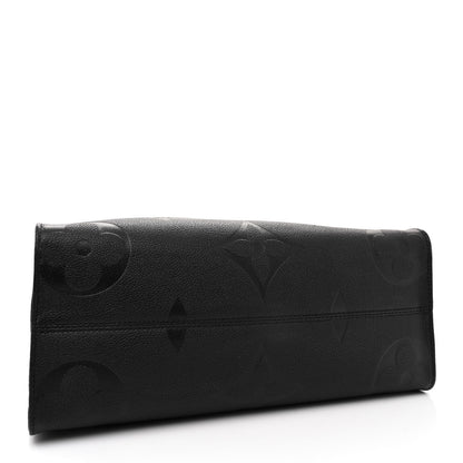Louis Vuitton Empreinte Monogram Giant Onthego MM Black 4 of 10