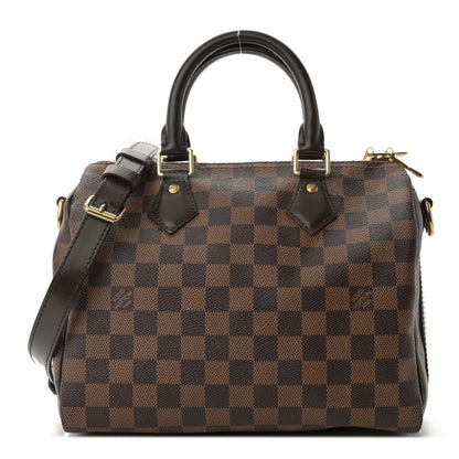 Louis Vuitton Damier Ebene Speedy Bandouliere 25 1 of 11