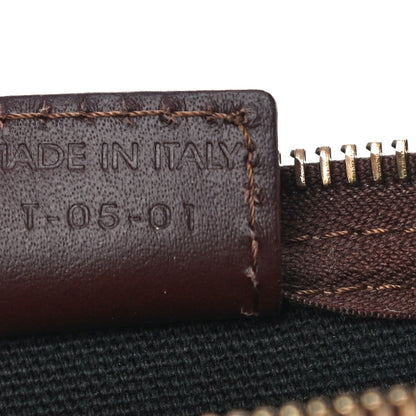 Burberry Haymarket Check Pochette Chocolate 9 of 11