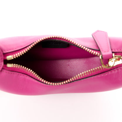 Fendi Vitello Grace New Matte Nano Fendigraphy Hobo Charm Ciclamino Pilar 6 of 12