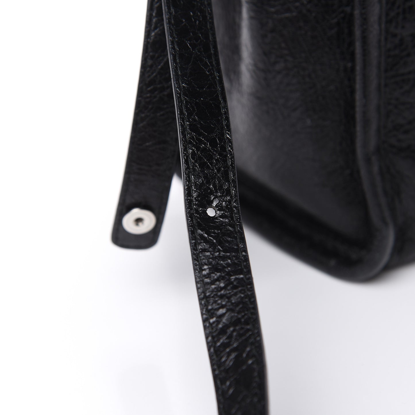 Agneau XS Bazar Shopper Tote Black