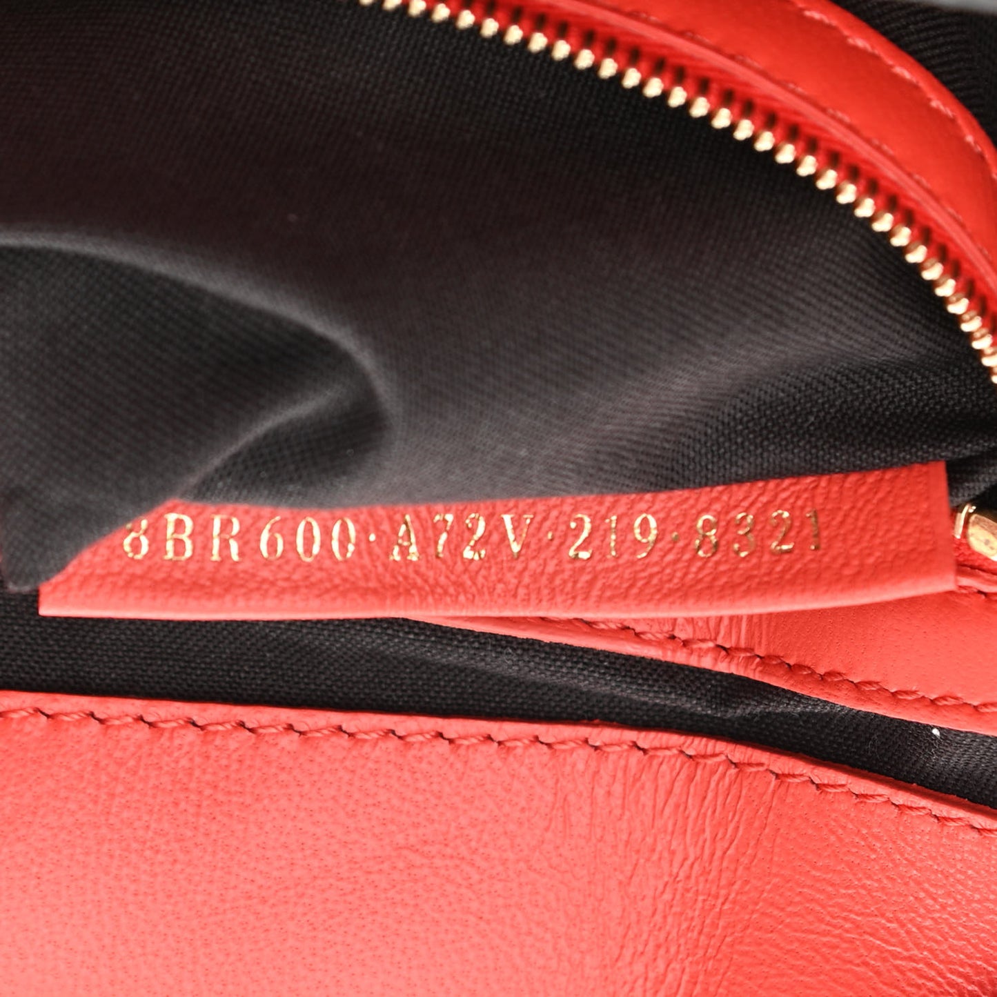 Nappa FF 1974 Embossed Baguette Tulipano