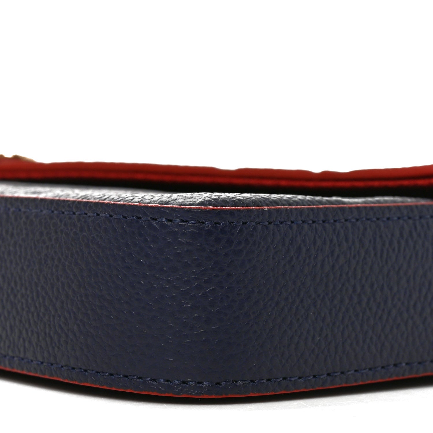 Louis Vuitton Empreinte Pochette Felicie Chain Wallet Marine Rouge 9 of 10
