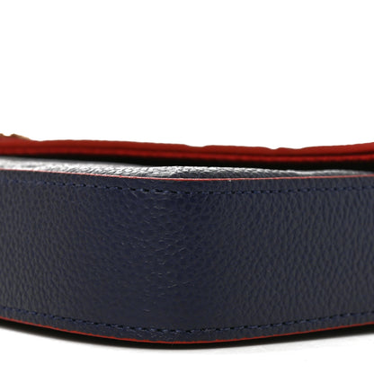 Louis Vuitton Empreinte Pochette Felicie Chain Wallet Marine Rouge 9 of 10