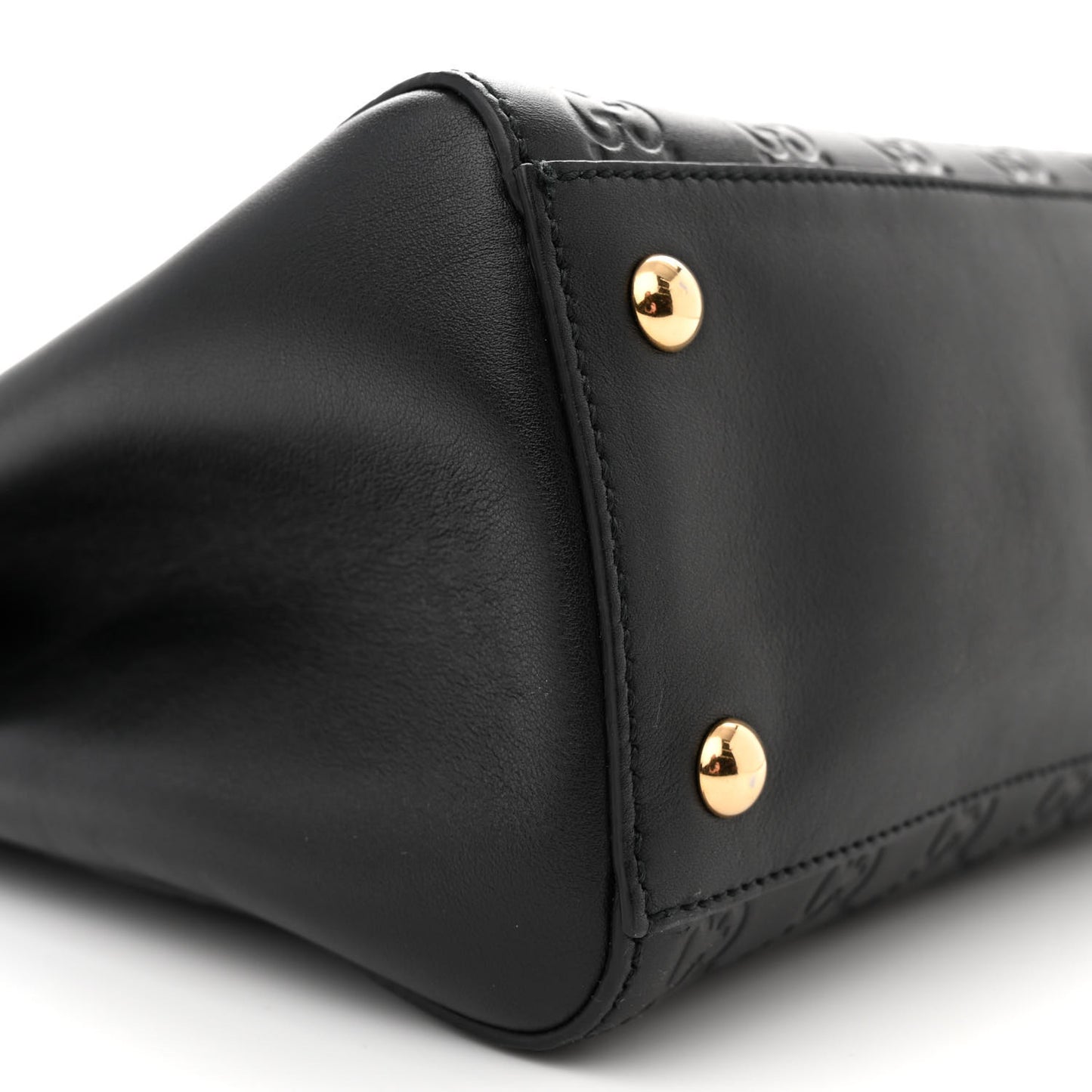 Guccissima Signature Large Shoulder Tote Bag Black