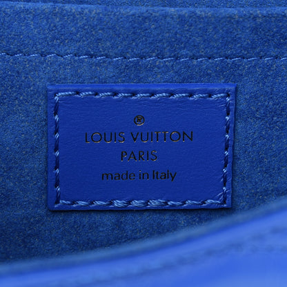 Louis Vuitton Calfskin New Wave Chain PM Blue Neon 6 of 8
