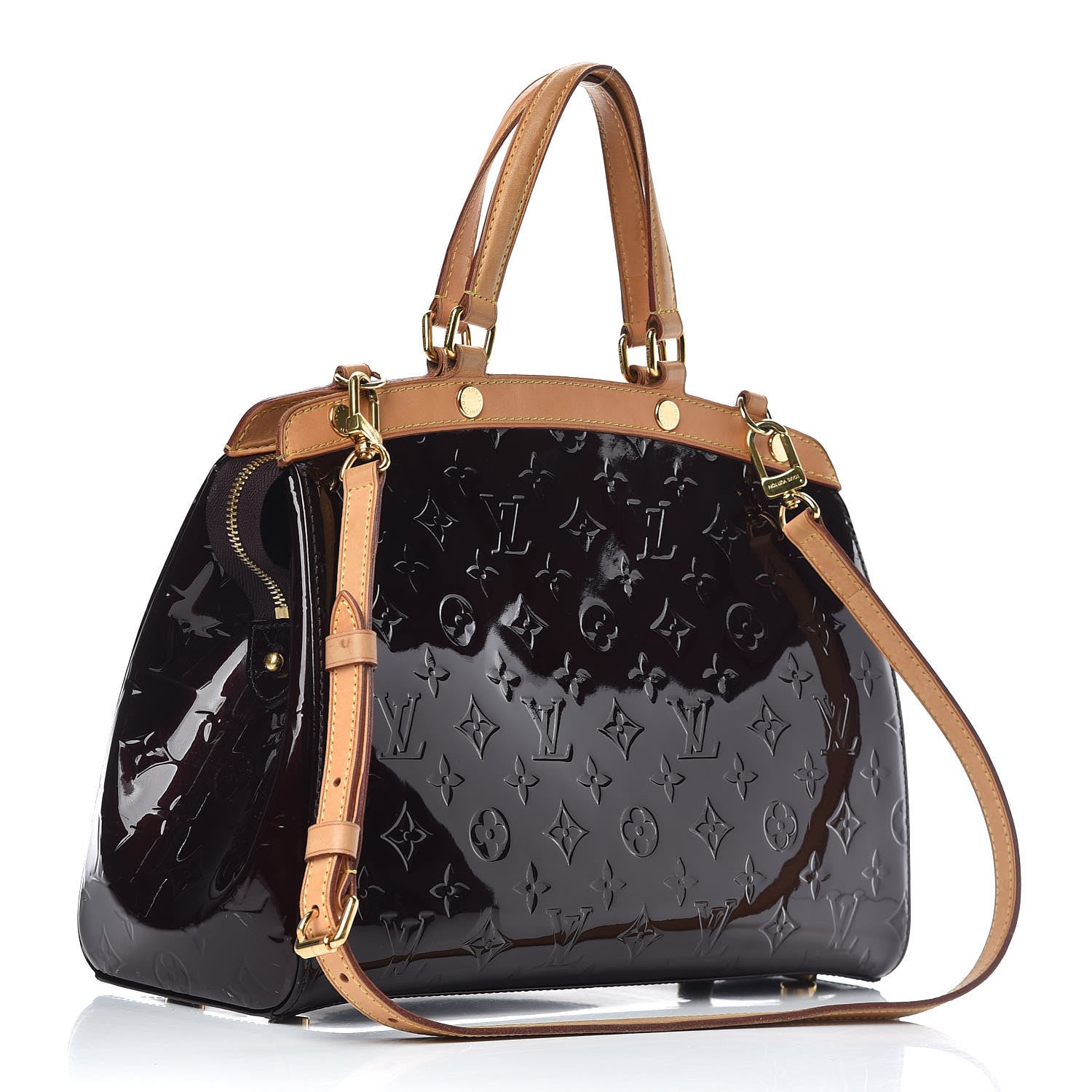 Louis Vuitton Vernis Brea MM Amarante 4 of 9