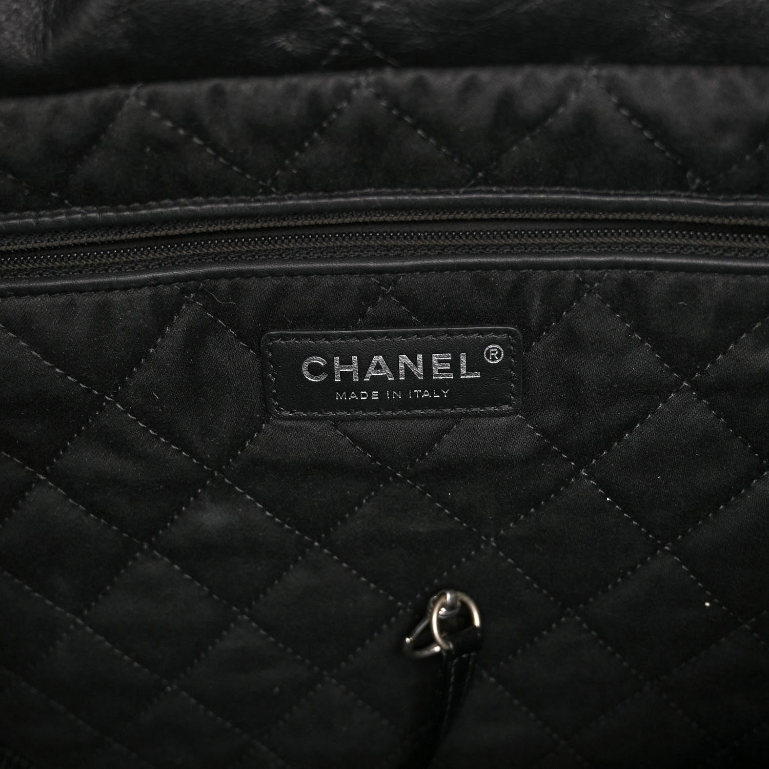 Chanel Shiny Calfskin Quilted Chanel 22 Black 7 of 10