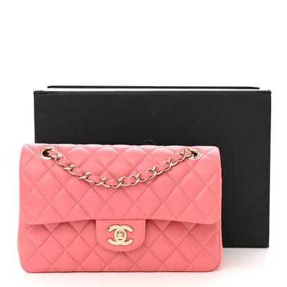 Chanel Caviar Quilted Small Double Flap Pink 11 of 11