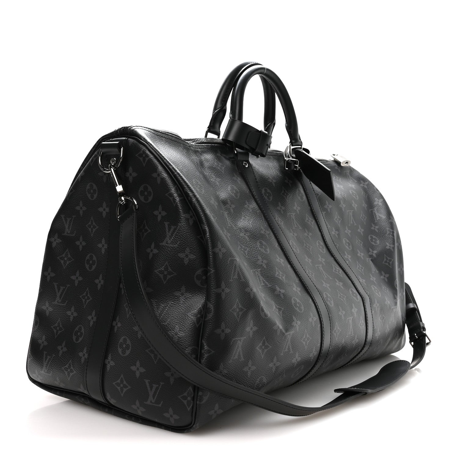 Louis Vuitton Monogram Eclipse Keepall Bandouliere 55 2 of 8
