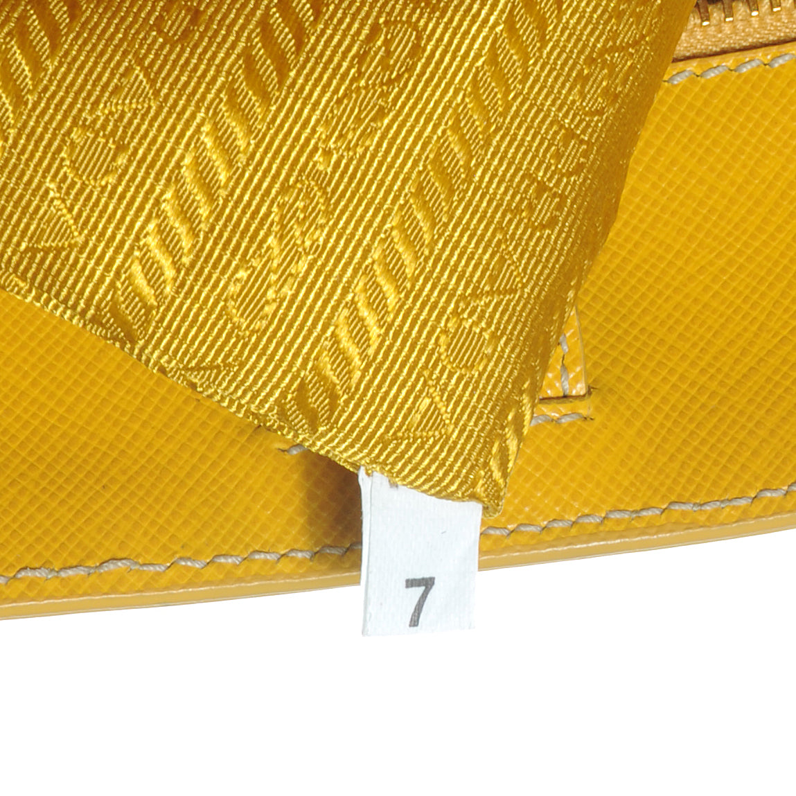Saffiano Perforated Tote Mimosa