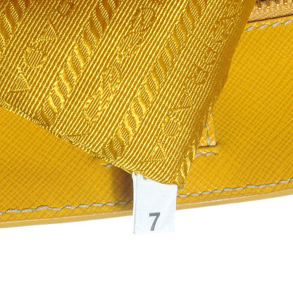 Prada Saffiano Perforated Tote Mimosa 8 of 8