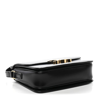 Celine Shiny Calfskin Teen Triomphe Black 4 of 10